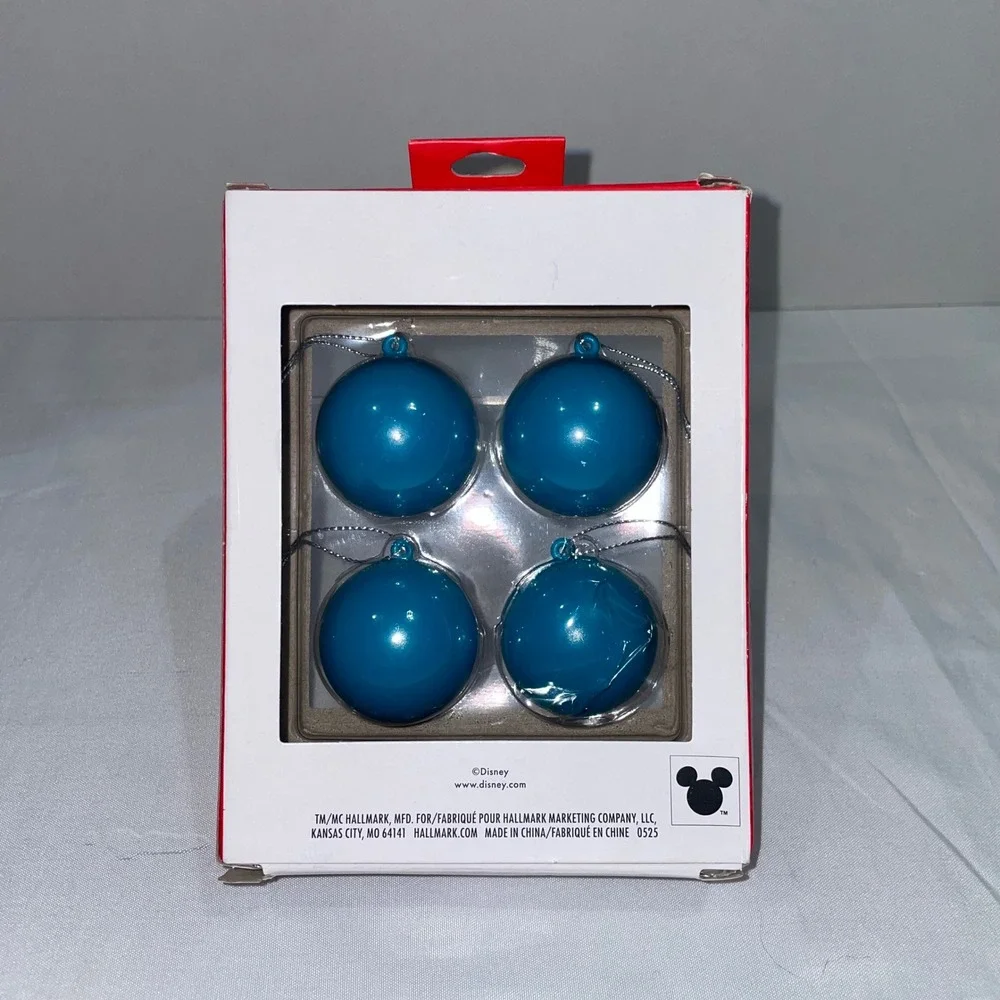 Hallmark Disney Lilo & Stitch Mini Christmas Tree Ornaments Set of 4 New